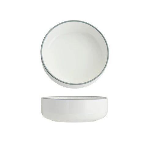 91096-GY - Tablekraft Core Round Deep Bowl 130x45mm (Box of 6)