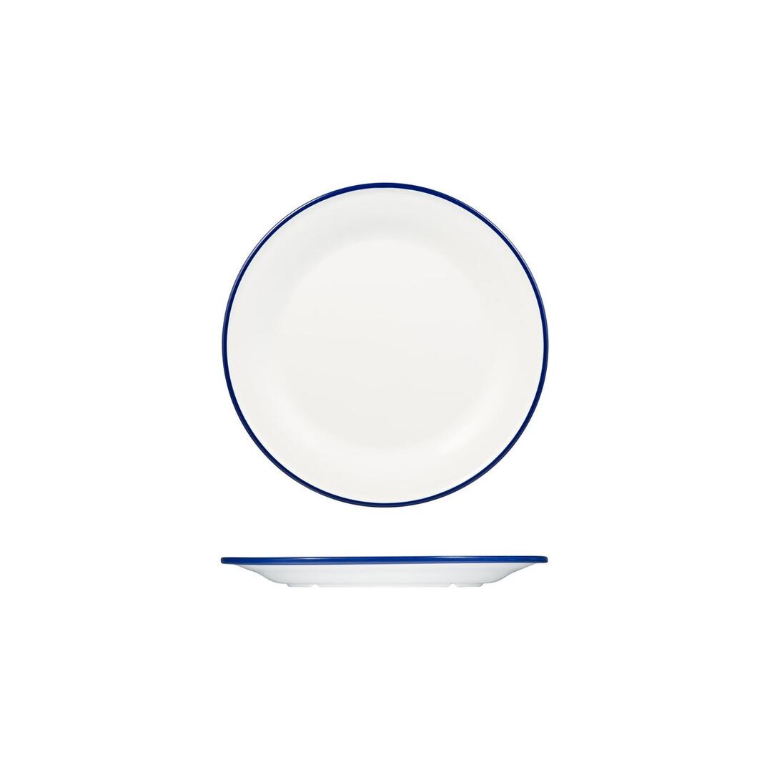 RYNER Melamine Round Plate-220mm Ø (Set of 12)