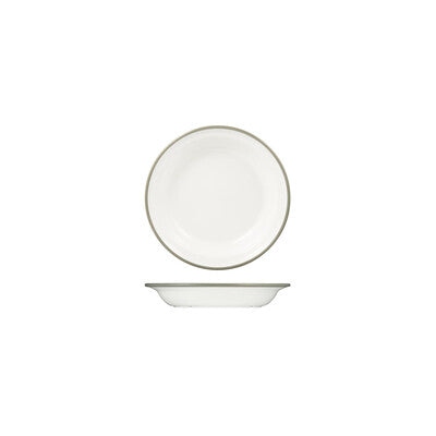 91682-BL - Ryner Melamine Ryner Glass Soup / Pasta Plate - 200Mm Ø (Set of 12)