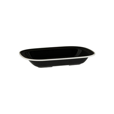 91687-BK - Ryner Melamine Ryner Glass Rectangular Dish - 270X200X42Mm (Set of 12)