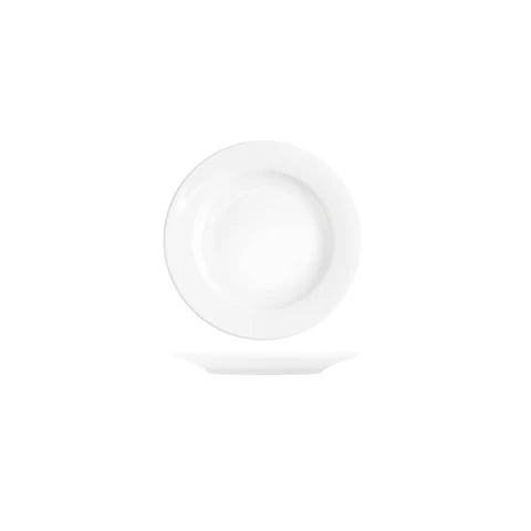 Tablekraft Core White Banquet Round Plate (Sold in sets of 6)
