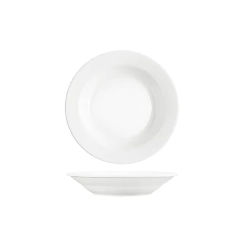 Tablekraft Core White Banquet Round Pasta Plate 210x40mm (Sold in sets of 6)