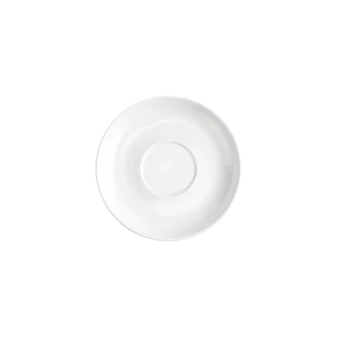 Tablekraft Core White Banquet Coffee Saucer 149mm (Sold in sets of 6)
