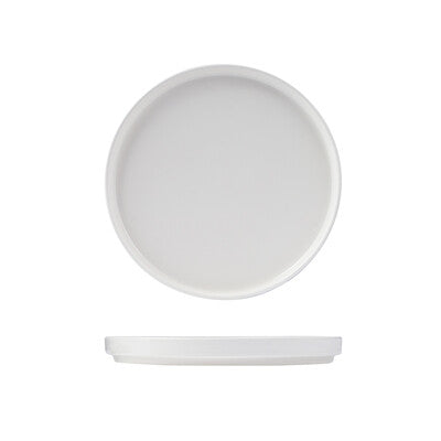 955310 - Low Stackable Plate-260mm Ø Stoneware Sango (Set of 6)