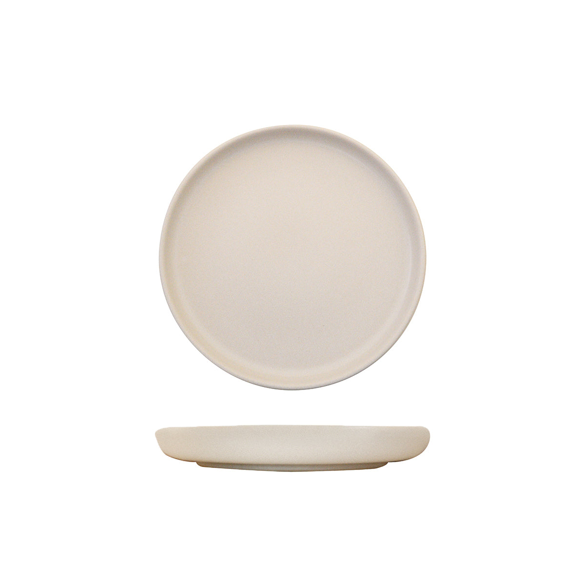 Walled Round Plate - 220Mm Ø