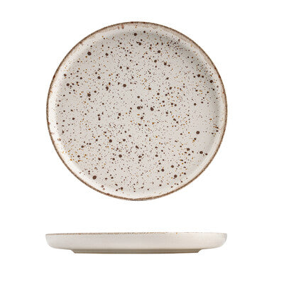 Pebble Walled Round Plate - 280mm (Set Of 6)
