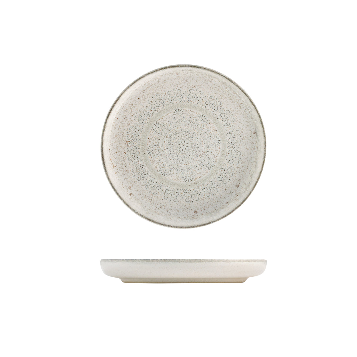 Walled Round Plate - 175Mm Ø