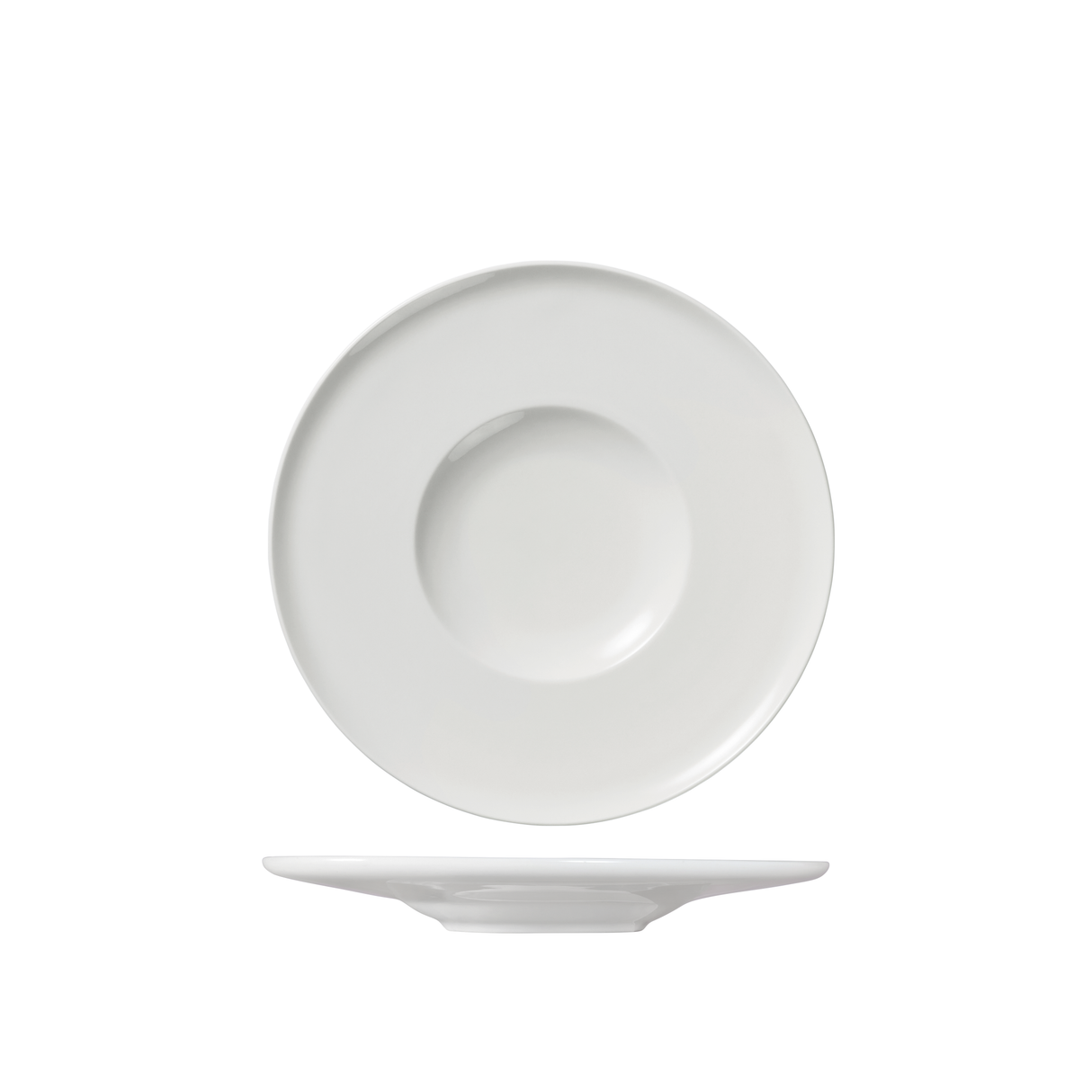 Gourmet Plate Wide Rim 220Mm