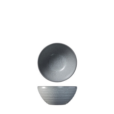 969081654 - Round Bowl 140mm Granite Grey Ariane (Set of 4)