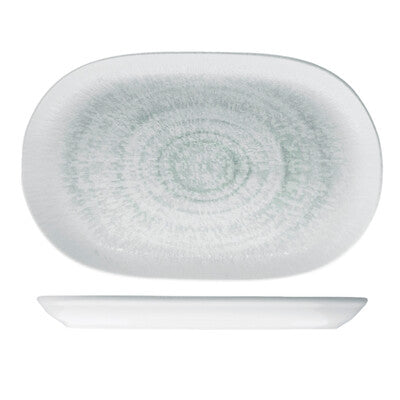 98820065 - Oval Couple Platter - Glacier (Sold in sets of 6)