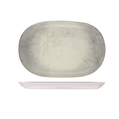 98820265 - Oval Coupe Platter - Fume (Sold in sets of 6)