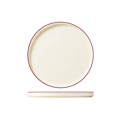 98850121 - ID Fine Plate 210mm - Maroon Band