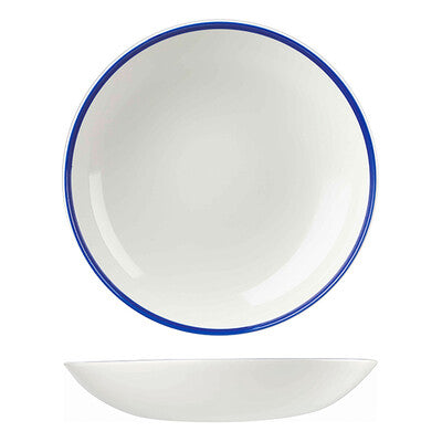 Churchill Retro Blue Coupe Bowl -182mm (Set of 12)