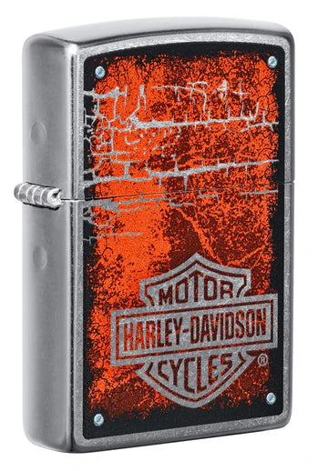 99658 - Zippo Harley-Davidson® Motorcycles Black Matte