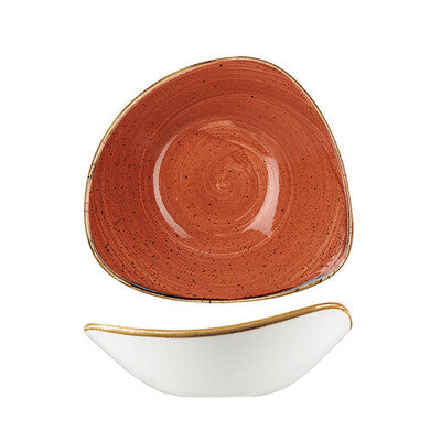 Churchill Stonecast Triangular Bowl-153mm - 260ml (Set of 12) (Set of 12)