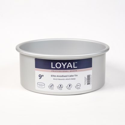 CT4R09 - LOYAL Elite Anodised Cake Tin Deep Round (9")