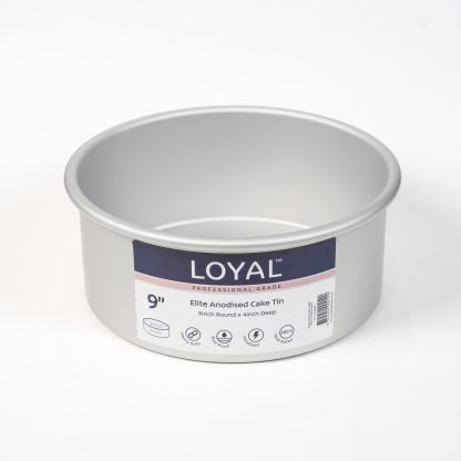 CT4R09 - LOYAL Elite Anodised Cake Tin Deep Round (9")