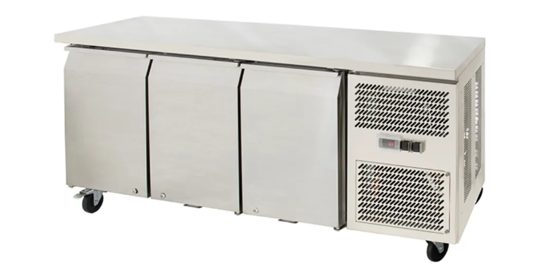 Airex AXF.UCGN.3.900H Triple Solid Door Undercounter Freezer 276L with Height Increase Spacer Undercounter Freezer