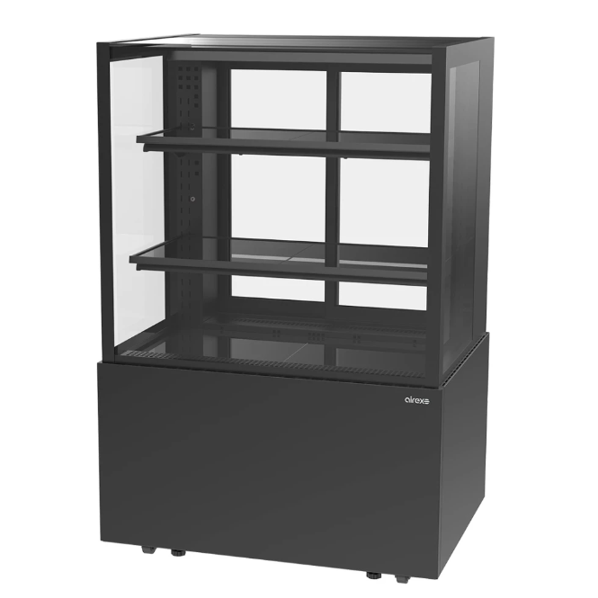 Airex AXH.FDFSSQ.09 900 Series 900mm Freestanding Heated Square Heated Food Display