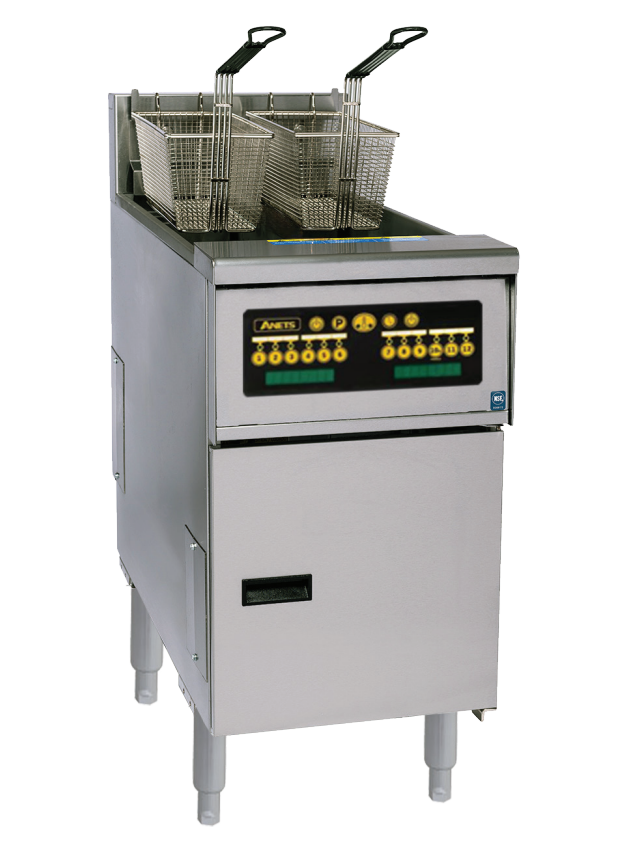 Anets AEP14C Platinum Series Electric Fryer with Computer Control 18-23 Liters Tube Fryer Deep Fryers