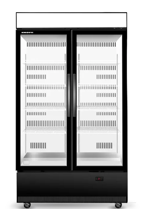 Skope BCE1200N | 2 Glass Door | Upright Display | Storage Fridge | Commercial Upright Fridge