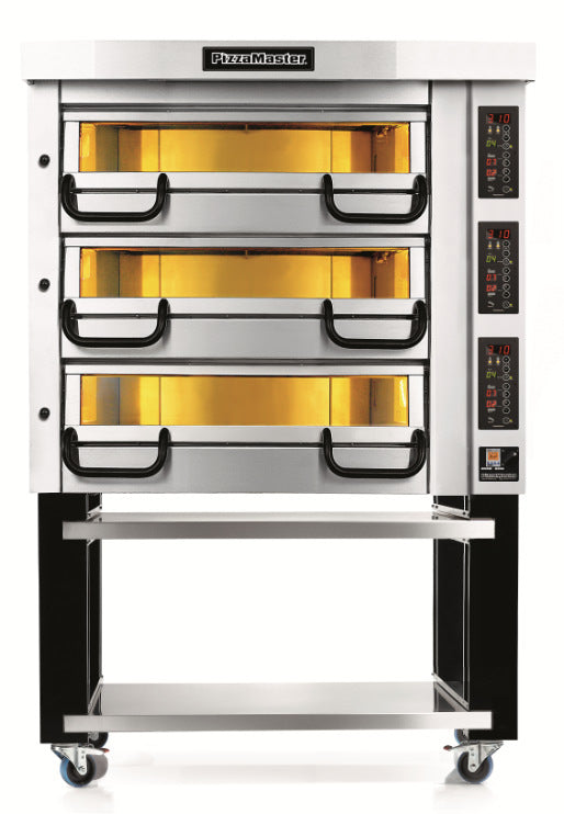 PizzaMaster PM 1133ED 3 Deck Commercial Pizza Oven 1350x1125mm