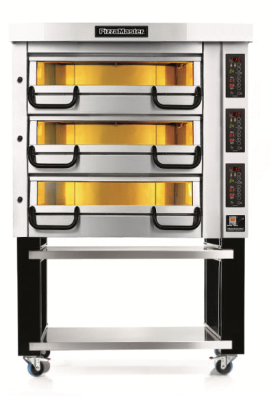 PizzaMaster PM 913ED 3 Deck Commercial Pizza Oven 1040x1125mm