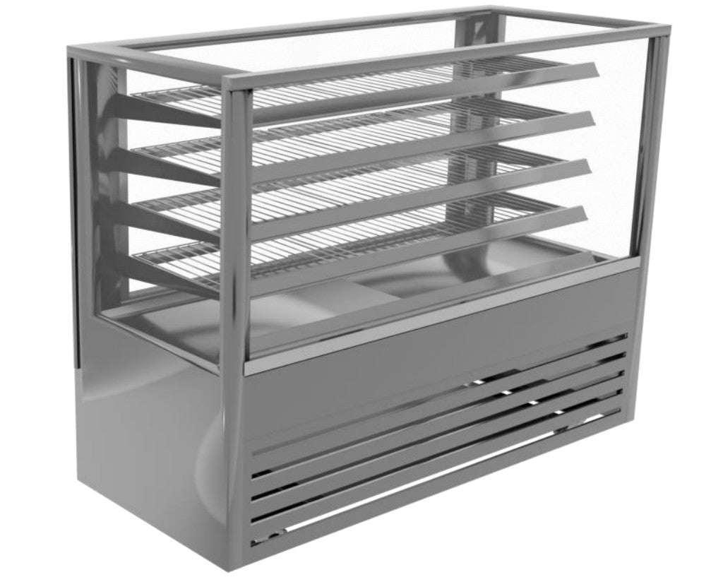 Cossiga BTGHT15 | NextGen BTG Heated | Solid Front | With Rear Glass Doors  | Heated Food Display | Commercial Food Display