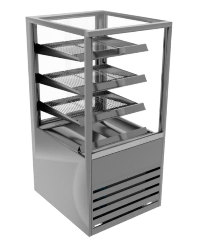 Cossiga BTGRF6 | NextGen BTG Refrigerated | Solid Front | With Rear Glass Doors | Fridge | Commercial Display Refrigerator