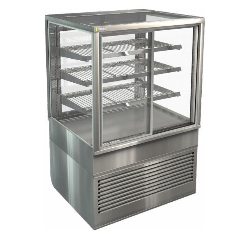 Cossiga BTGRF9-SD | NextGen BTG Refrigerated | Sliding Front | With Rear Glass Doors | Fridge | Commercial Display Refrigerator