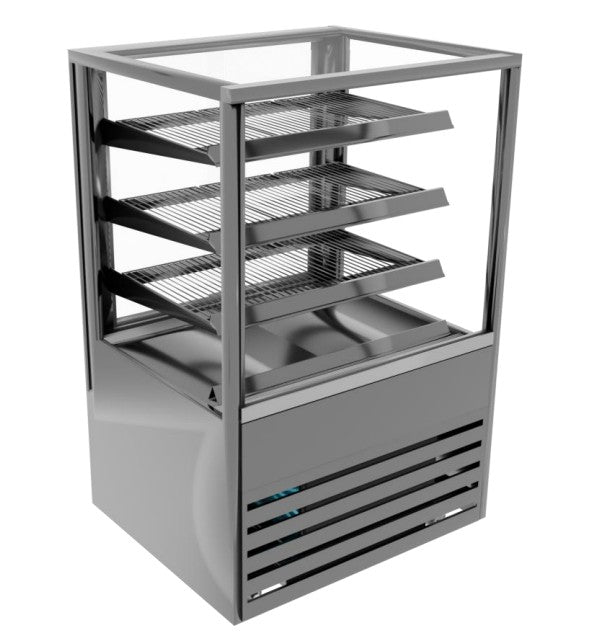 Cossiga BTGRF9 | NextGen BTG Refrigerated | Solid Front | With Rear Glass Doors | Fridge | Commercial Display Refrigerator