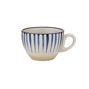 Brew Pottery -Blue Flame Capuccino Cup 220ml (Set of 6)