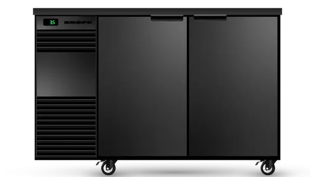 Skope BB.2.SSW | BackBar | 2 Solid Swing Door | Fridge | Undercounter Fridge | BackBar Fridge | Commercial Under Bench Fridge