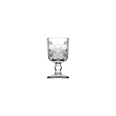 Pasabahce Timeless Vintage Crystal Goblet & Liqueur Glasses (Set of 24)