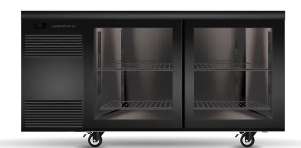 Skope CL.2.GSL | BackBar | 2 Glass Door | Swing Door | CounterLine | Fridge | Display Fridge | Commercial Display Fridge