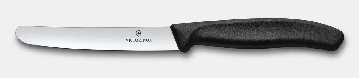 Table Knife, Straight Edge 11cm - Black