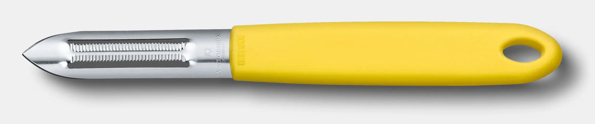 Potato Peeler, Serrated Double Edge 12cm - Yellow