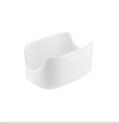 Bonna Banquet Sugar Satchet Holder 100x70x55mm White Bnc01Sk (Sold in sets of 12)