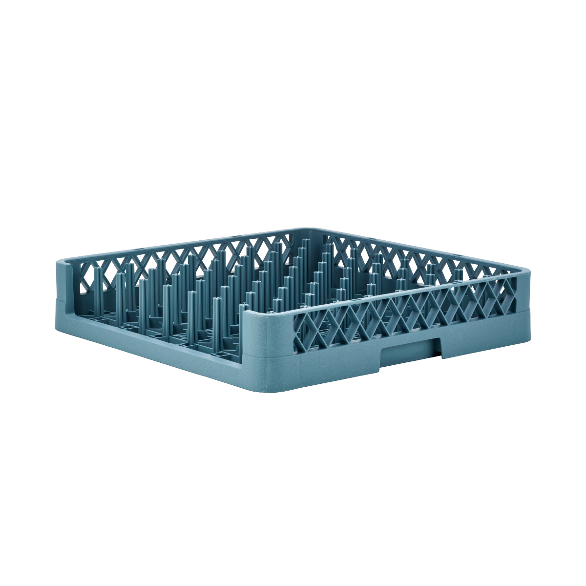 Chef Inox Washrack Open End/Cup Grey W/Pegs