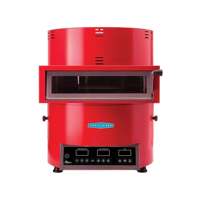 TurboChef SPTC.FIRE.RED Countertop Pizza Oven Red Rapid Cook Oven Single Cooking Chamber