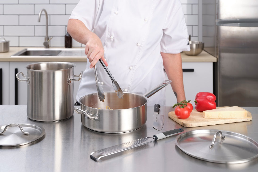 Force Stainless Steel Stock Pot with Lid - Tri - Ply - 6L to 36L