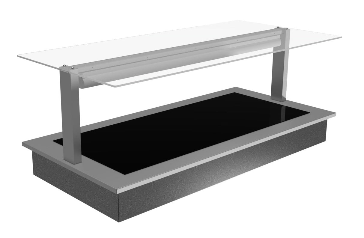 Festive SHD15 | Somerset Hot Deck 1480 | Somerset Hot Deck | With Planar Canopy | Commercial Food Display