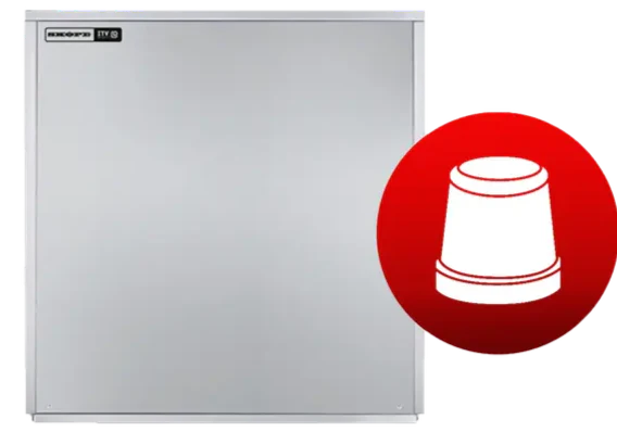 Skope GALA MDP150 A | Modular Ice Cube Maker | Ice Maker Head | Commercial Ice Machine Head