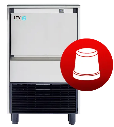 Skope GALA NG110 A | Self-Contained | Ice Maker | Ice Cube Maker | Ice Maker with Integral Bin