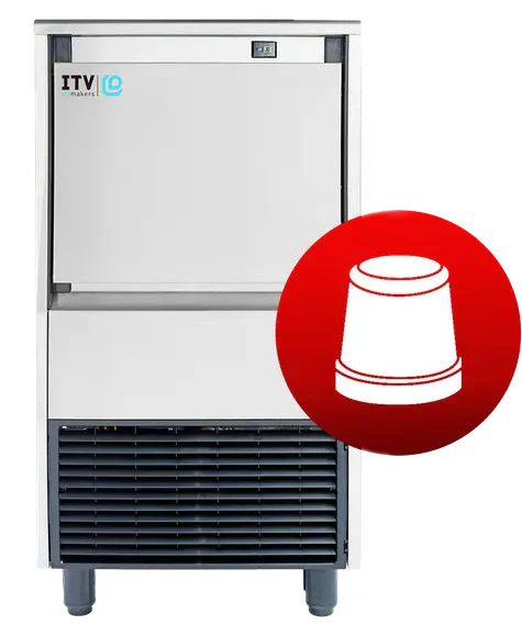 Skope GALA NG45 A | Self-Contained | Ice Maker | Ice Cube Maker | Ice Maker with Integral Bin