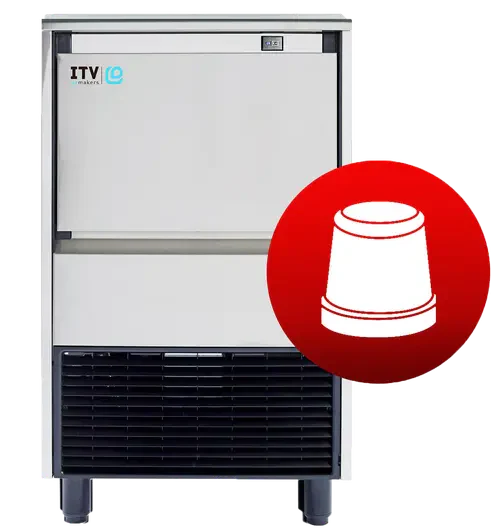 Skope GALA NG80 A | Self-Contained | Ice Maker | Ice Cube Maker | Ice Maker with Integral Bin