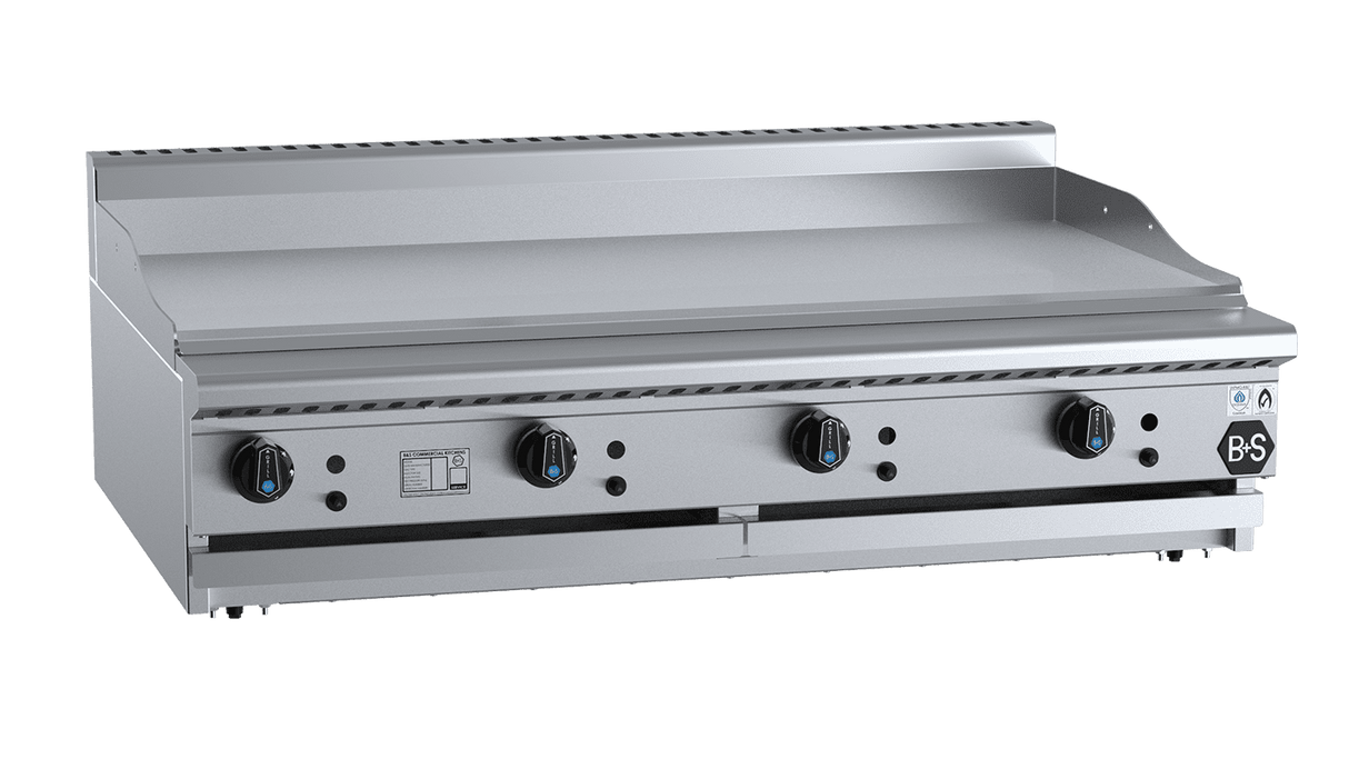 GRP-12BM - B+S Black Series GRP-12BM Grill Plate 1200mm Bench Mounted