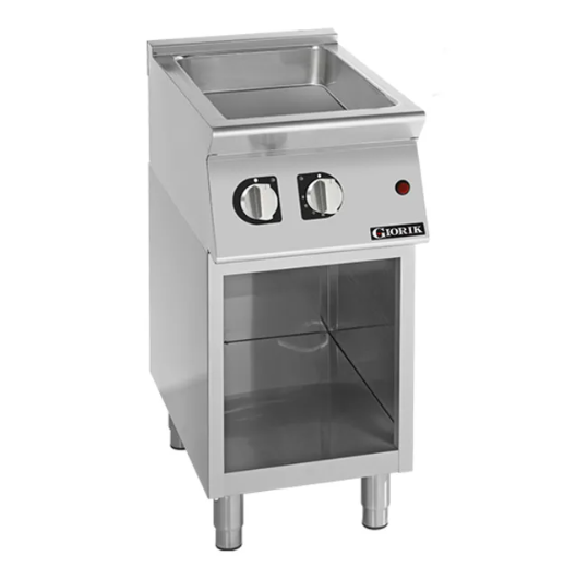 Giorik BM920ET 900 Series 400mm On Open Base Electric 1/1GN + 1/3GN Electric Bain Marie