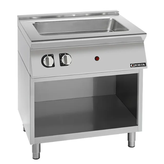 Giorik BM940ET 900 Series 800mm On Open Base Electric 1/1GN + 1/3GN Electric Bain Marie