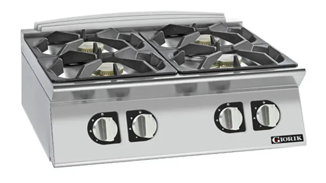 Giorik CG740TT 700 Series 4 Burner Gas Boiling Top Countertop Boiling Tops